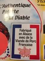 Mängden socker i Palette a la diable