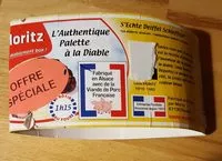 Mängden socker i Authentique palette à la diable