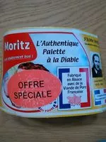 Mängden socker i Authentique palette à la diable