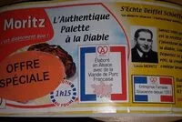 Mängden socker i Palette à la diable