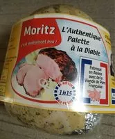 Mängden socker i Moritz l'authentique palette à la moutarde