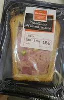 Mängden socker i Tranche de pâté en croûte de canard