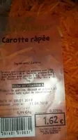 Mängden socker i Carotte râpée