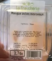 Mängden socker i Mangue avion morceaux
