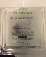 Mängden socker i Noix de coco en morceaux