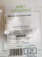 Mängden socker i Noix de coco en morceaux