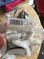 Mängden socker i Noix de coco en morceaux