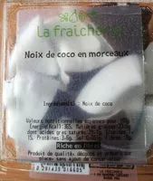 Mängden socker i Noix de coco