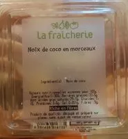 Mängden socker i Noux de coco en morceaux