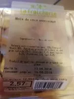 Mängden socker i Noix de coco morceaux