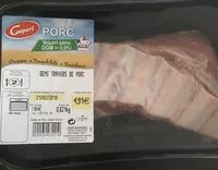 Mängden socker i Travers de porc