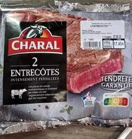 Mängden socker i 2 Entrecôtes Charal