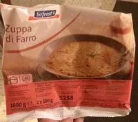 Mängden socker i Zuppa di Farro
