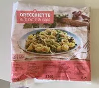 Mängden socker i Orecchiette alla cima di rapa