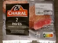 Mängden socker i 2 pavés tendres et savoureux