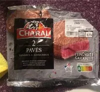 Mängden socker i 2 pavés tendres et savoureux