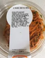 Mängden socker i Carottes rapees