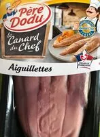 Mängden socker i Aiguillettes de canards