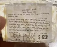 Mängden socker i Chicken salad