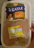 Mängden socker i Escalope de poulet