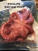 Mängden socker i Poulpe Entier Cuit