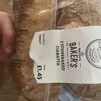 Mängden socker i Stone baked ciabatta