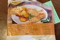 Mängden socker i Filettino di pollo