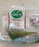 Mängden socker i Chicken thighs