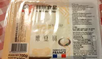 Mängden socker i tofu moelleux