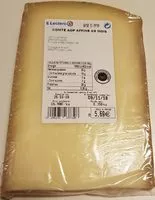 Mängden socker i Comte AOP affiné 4/6 mois