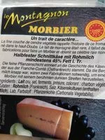 Mängden socker i Morbier