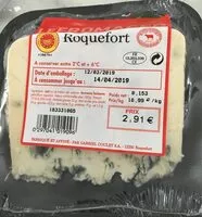 Mängden socker i Roquefort