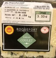 Mängden socker i Roquefort