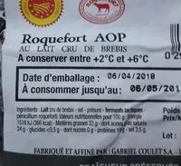 Mängden socker i Roquefort