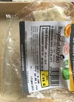 Mängden socker i Roquefort AOP Bio
