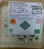 Mängden socker i Roquefort AOP Bio