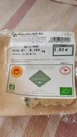 Mängden socker i Roquefort AOP Bio au lait cru de brebis