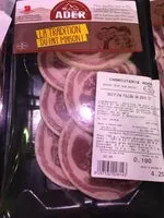 Mängden socker i Poitrine roulee de porc tr