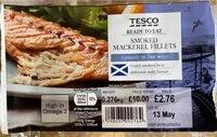 Mängden socker i Smoked mackerel fillets