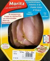 Mängden socker i L'authentique palette à la diable d'Alsace