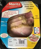 Mängden socker i Palette à la Diable rotie d'Alsace