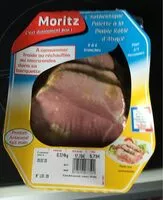 Mängden socker i Authentique palette à la diable rôtie d'alsace