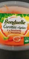 Mängden socker i Carottes rapées à la moutarde à l'ancienne