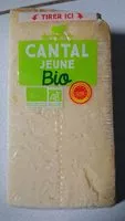 Mängden socker i Cantal jeune bio