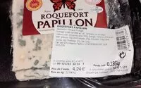 Mängden socker i Roquefort papillon