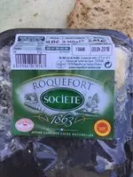 Mängden socker i Roquefort société