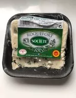 Mängden socker i Roquefort Société