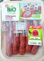 Mängden socker i Merguez véritables sans conservateur