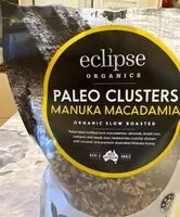 Mängden socker i Paleo clusters macadamia