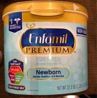 Mängden socker i Enfamil, newborn infant formula powder